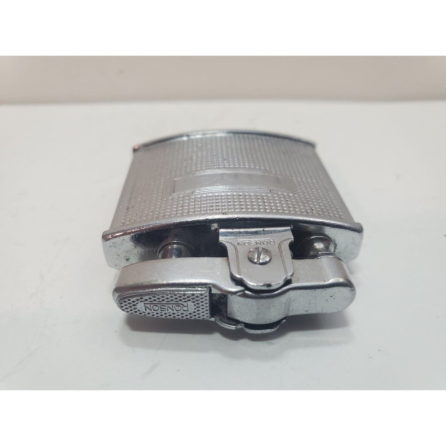 Working Vintage Ronson Cadet Silver Tone Lighter 6182/26