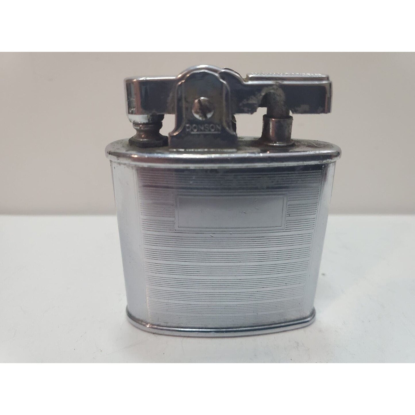 Vintage Ronson Art Metal Works Art Deco Maximus Lighter 6181/26