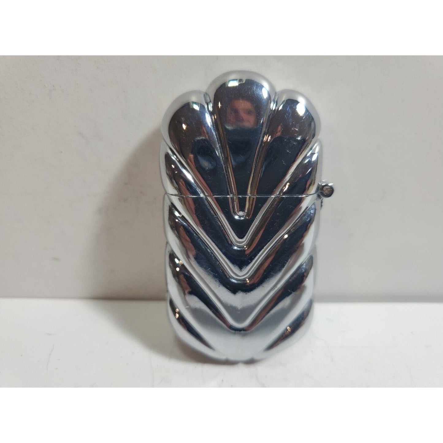 Working Vintage Chrome Lighter " Joe's Diner Open 24 Hours " 1994 6018/30