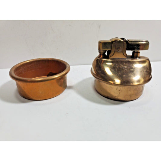 Vintage Working Brass Table Lighter INSERT Fits 1 1/2" Round Base 5835/22
