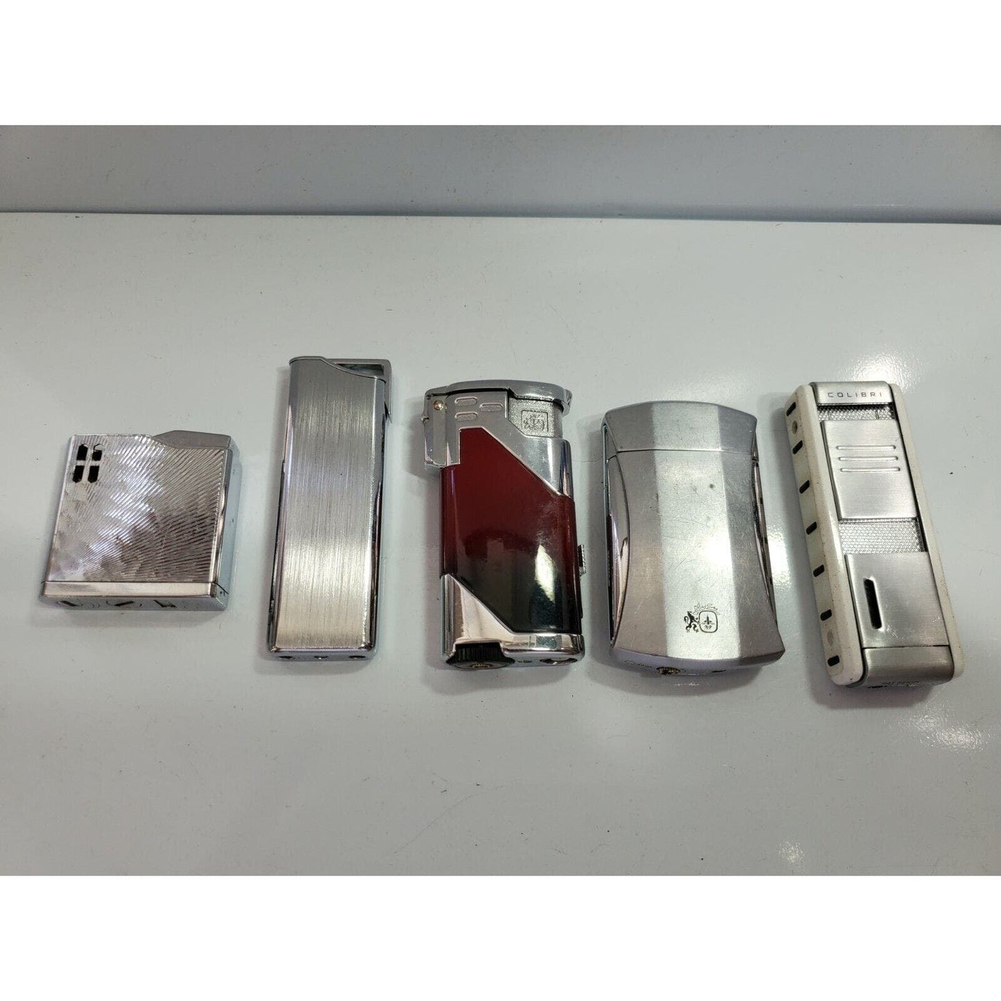 Lot Of 5 Vintage COLIBRI  Lighters Not Working 4507/35