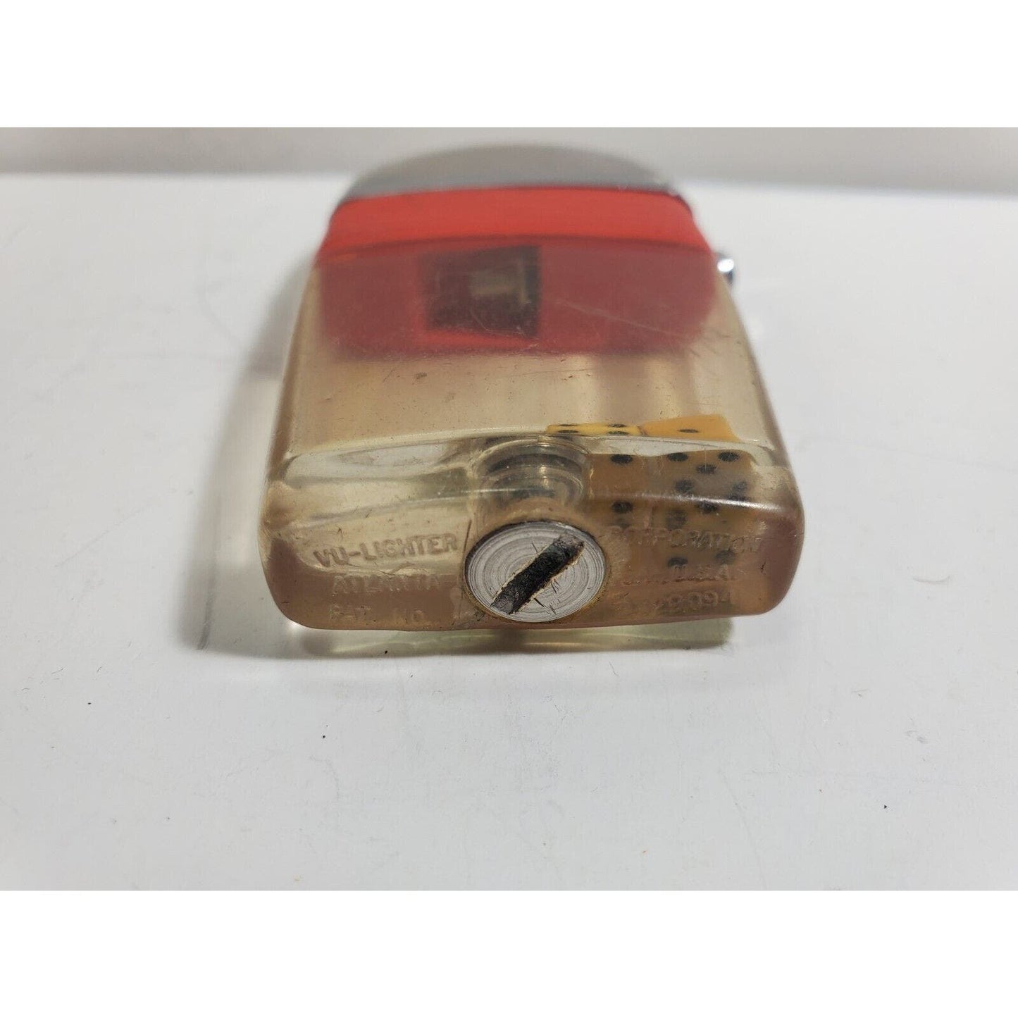 Working Vintage SCRIPTO DICE VU-LIGHTER 5997/29