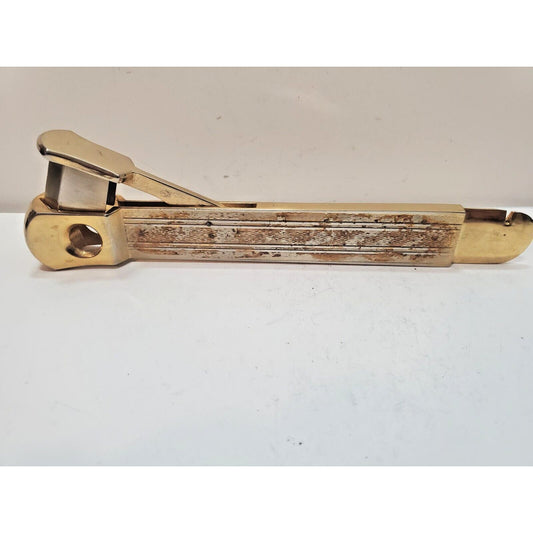 Vintage Working German Gold Tone Cigar Cutter 6189/6