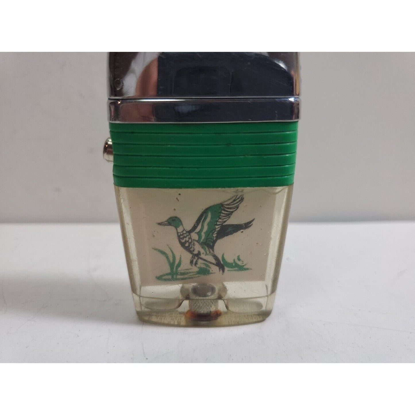 Vintage Working Scripto VU Lighter Pheasant Bird Hunting 5996/29