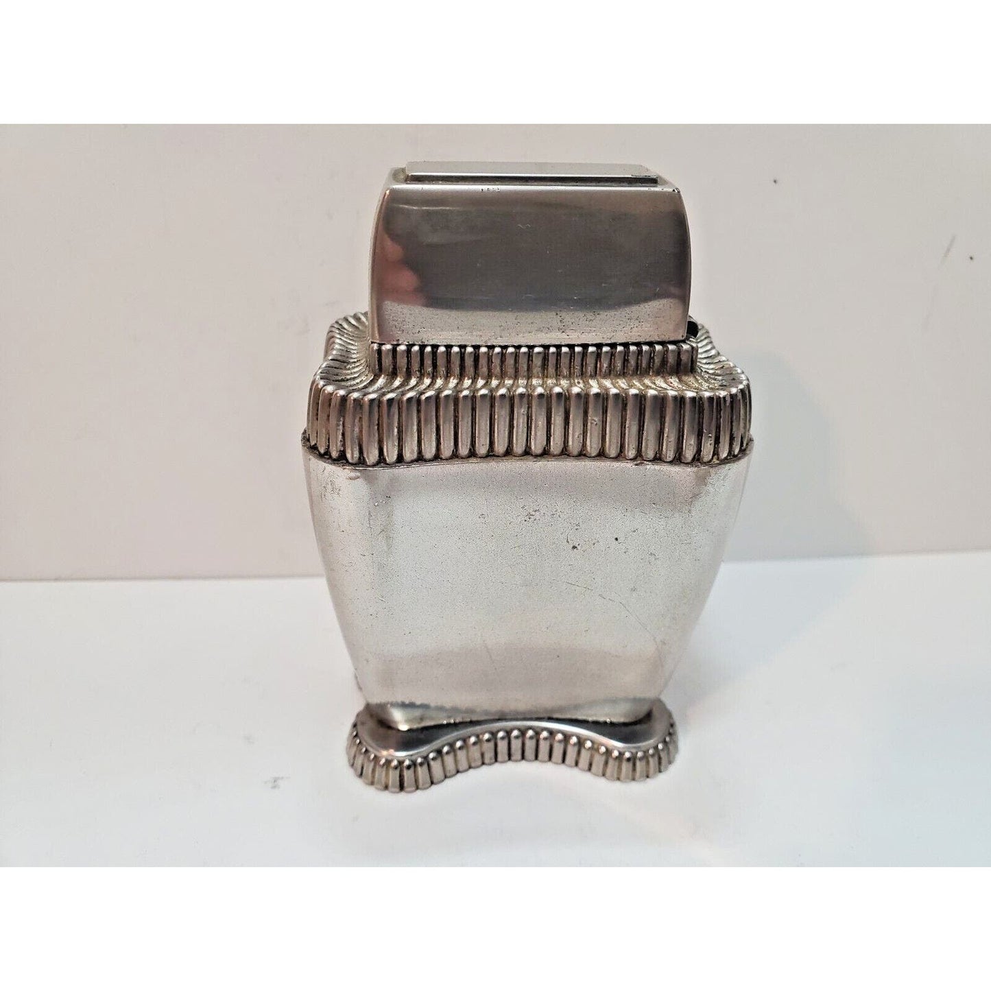 Working Vintage ZIPPO LADY BRADFORD Table Lighter 6125/40