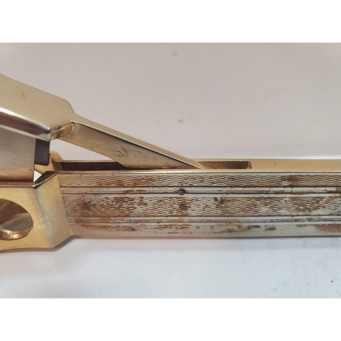 Vintage Working German Gold Tone Cigar Cutter 6189/6