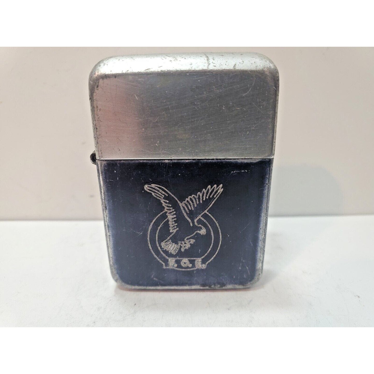 Working Matawan THE WINDY 3 Barrel LIGHTER F.O.E. FRATERNAL ORDER OF EAGLES