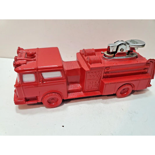 Working Vintage Fire Truck LIGHTER Red MODEL 6" 6245/48