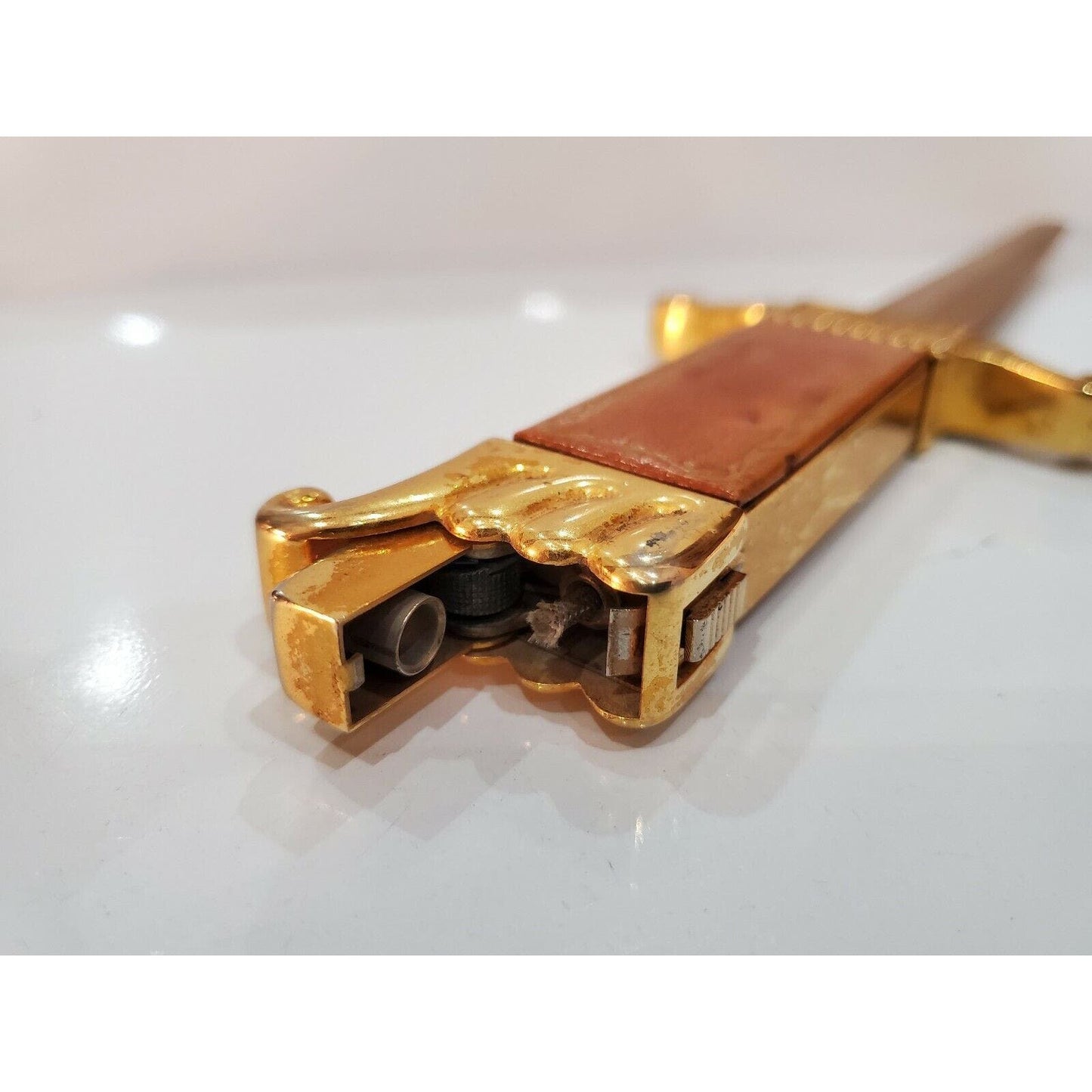 ASR Ascot Working DAGGER Lighter & Letter Opener Medieval Knights Sword Knife