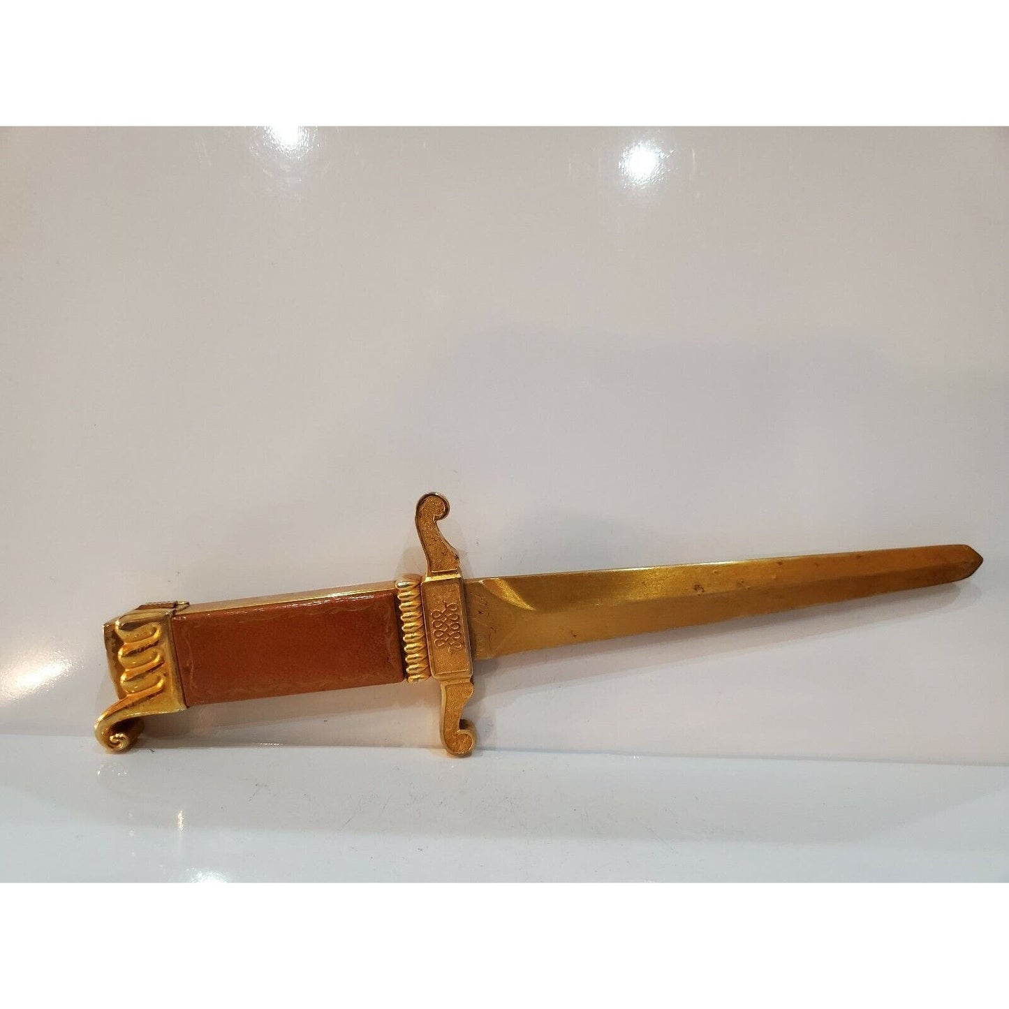 ASR Ascot Working DAGGER Lighter & Letter Opener Medieval Knights Sword Knife