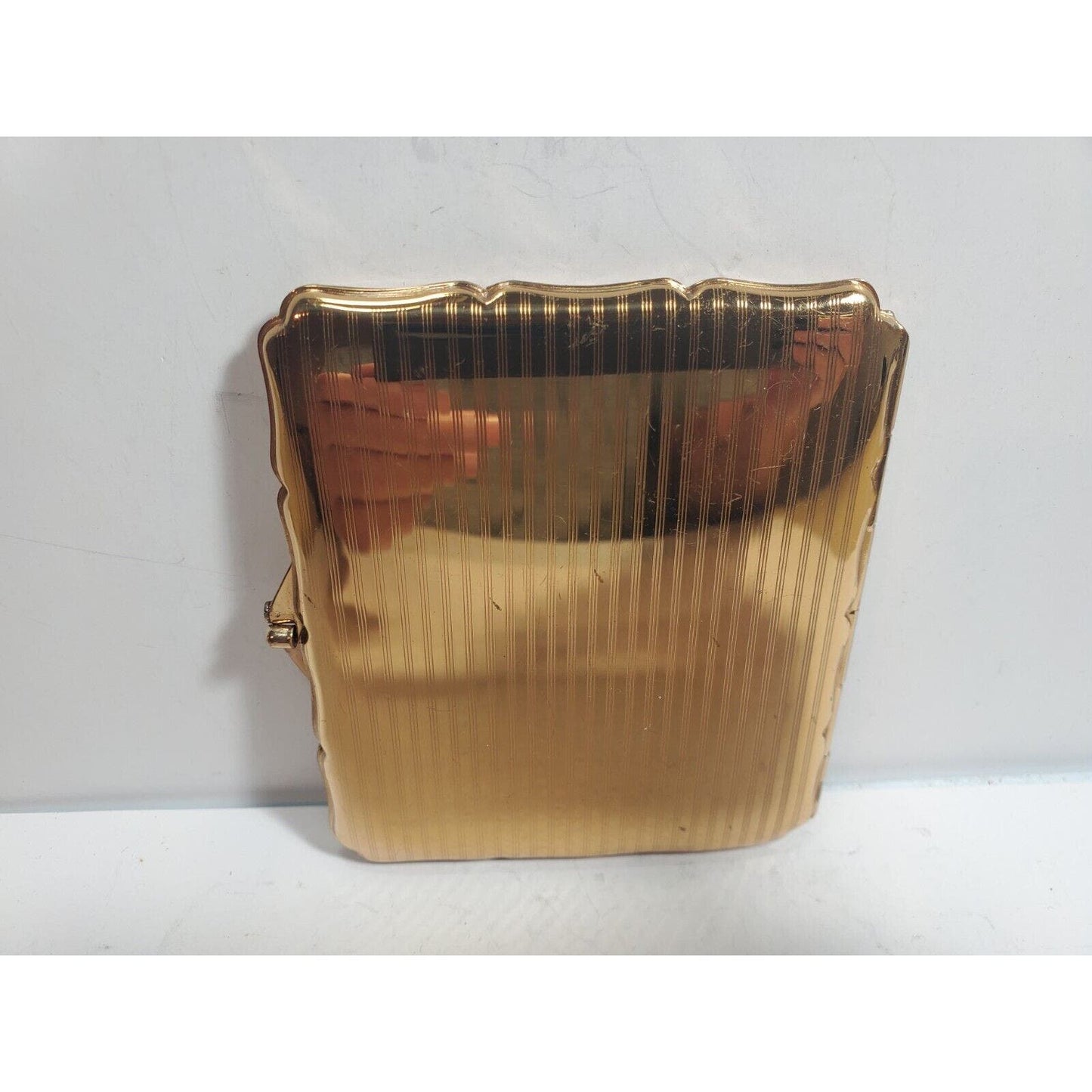 VINTAGE Working Stratton Enamel & Gold Cigarette Case England 5911/20