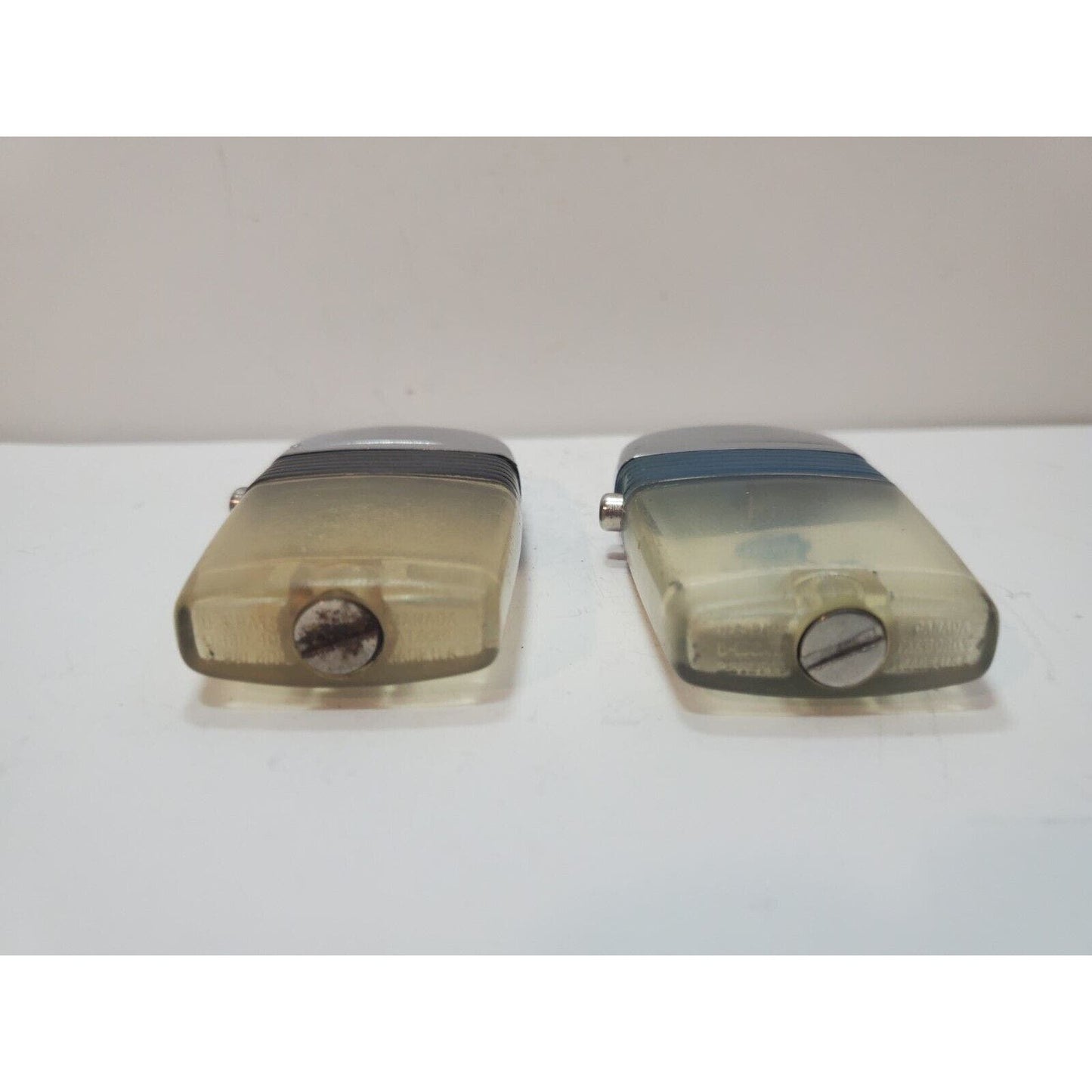 Lot of 2 Scripto VU Vintage Lighters 6114/29