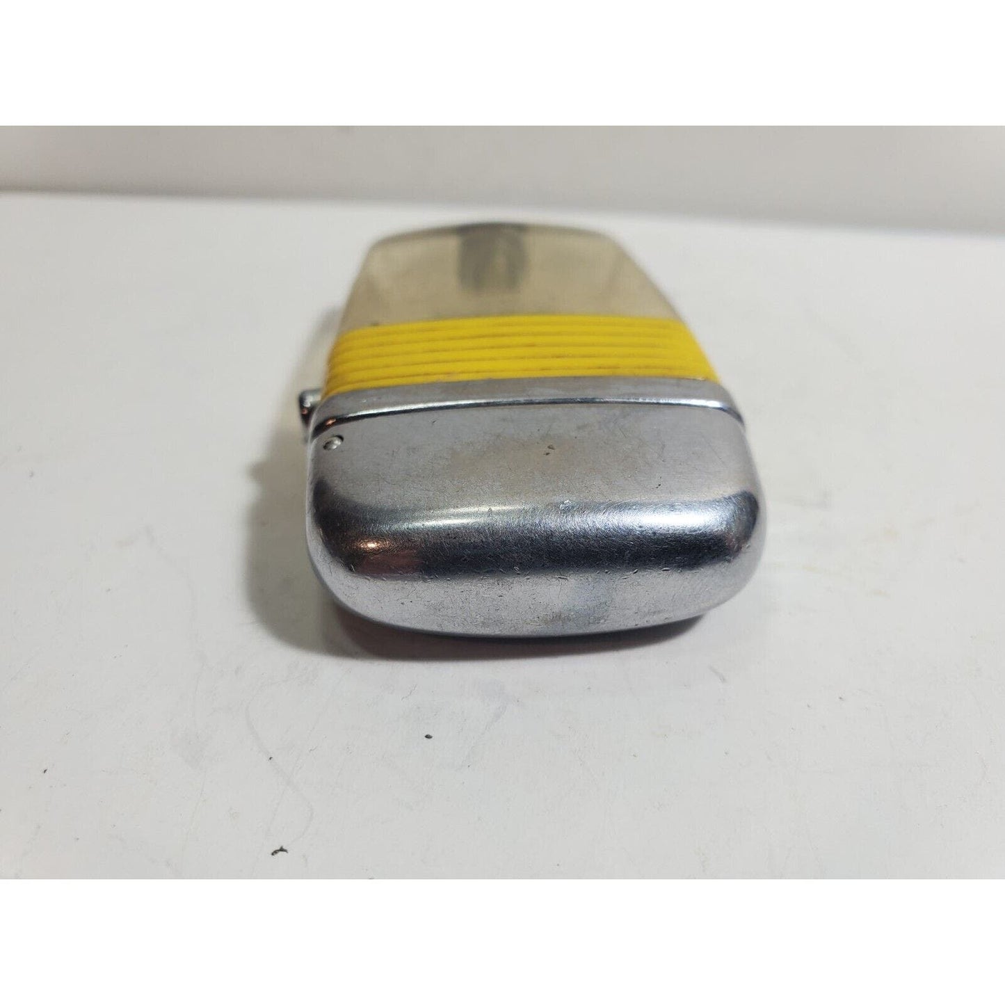 Vintage Working Scripto VU Lighter "AMERICAN TEL CO." Logo ADVERTISING 6085/29