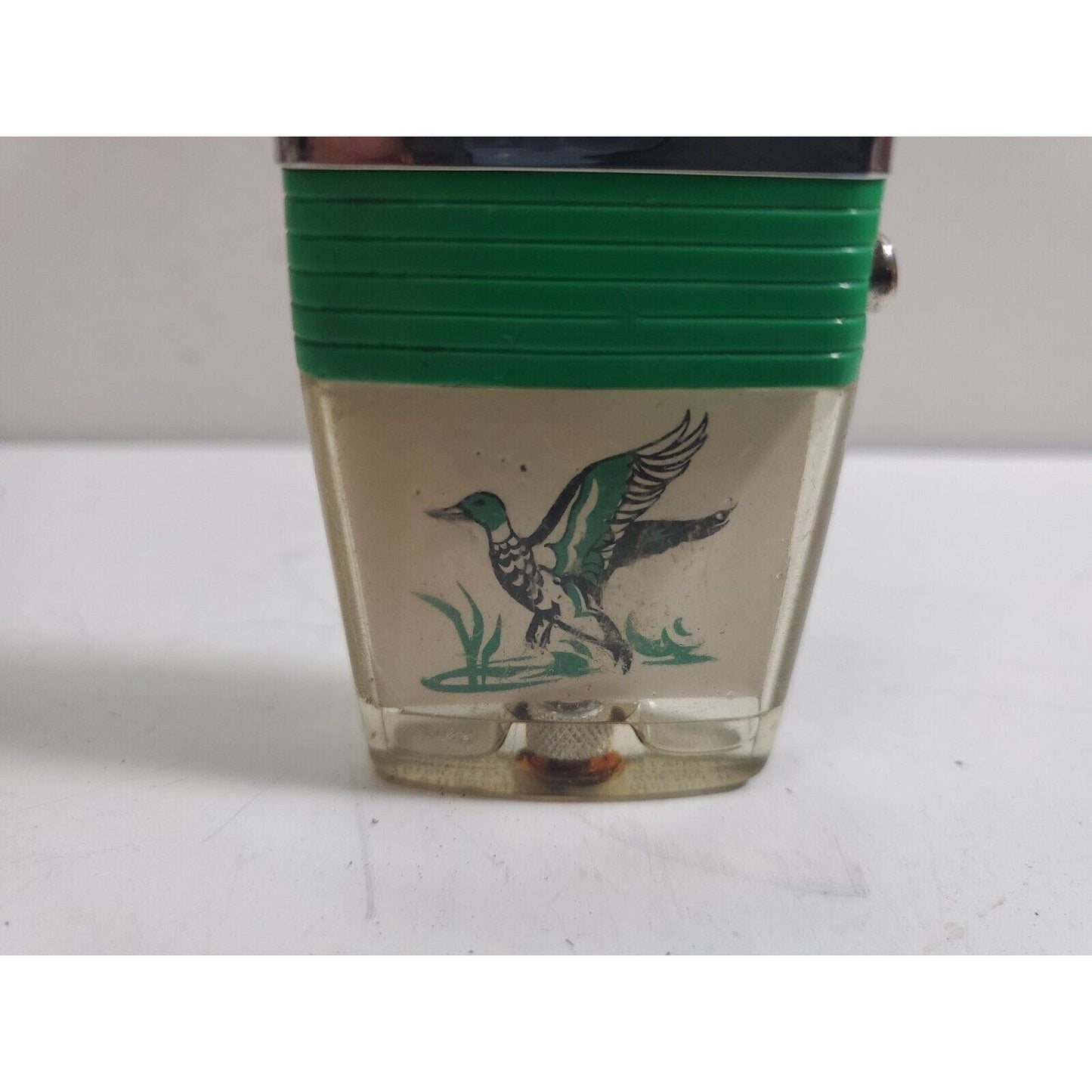 Vintage Working Scripto VU Lighter Pheasant Bird Hunting 5996/29