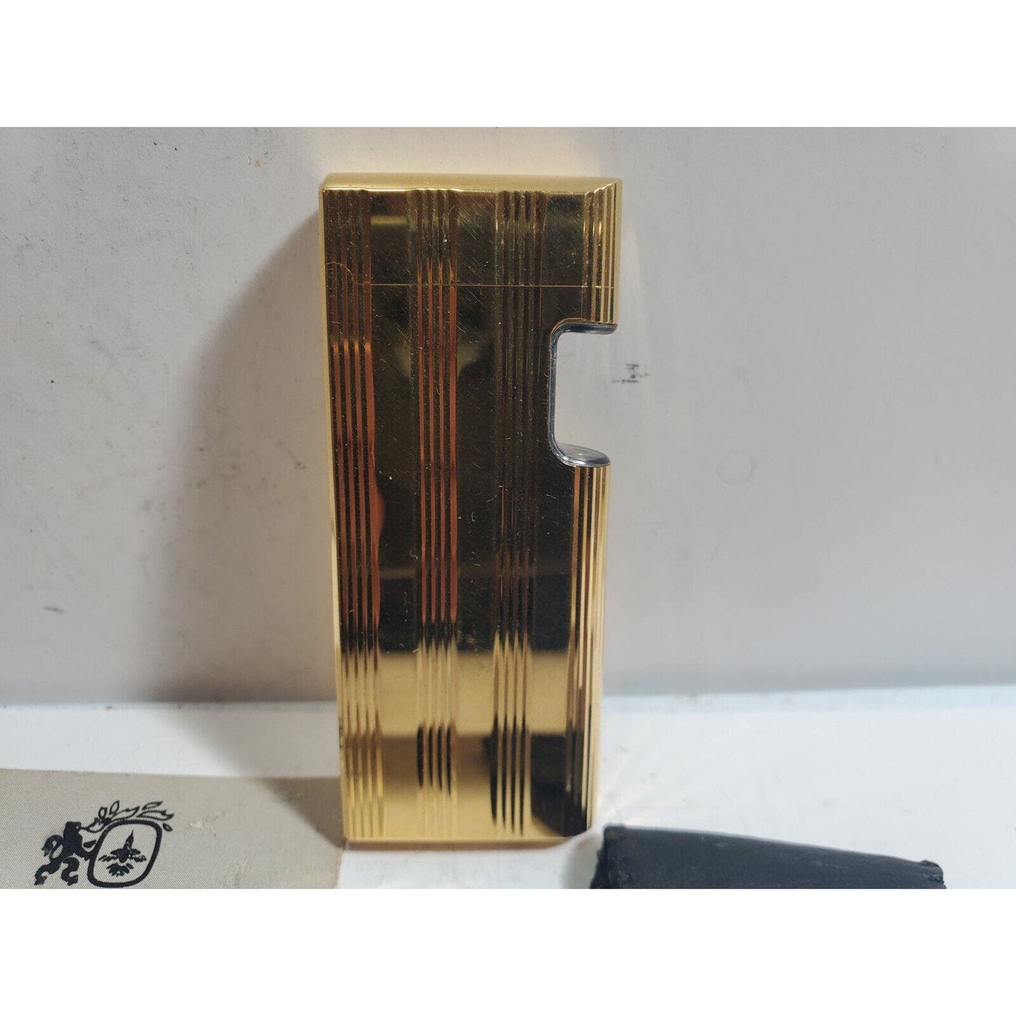 Vintage Colibri Beam Sensor Gold Tone Lighter 6029/37