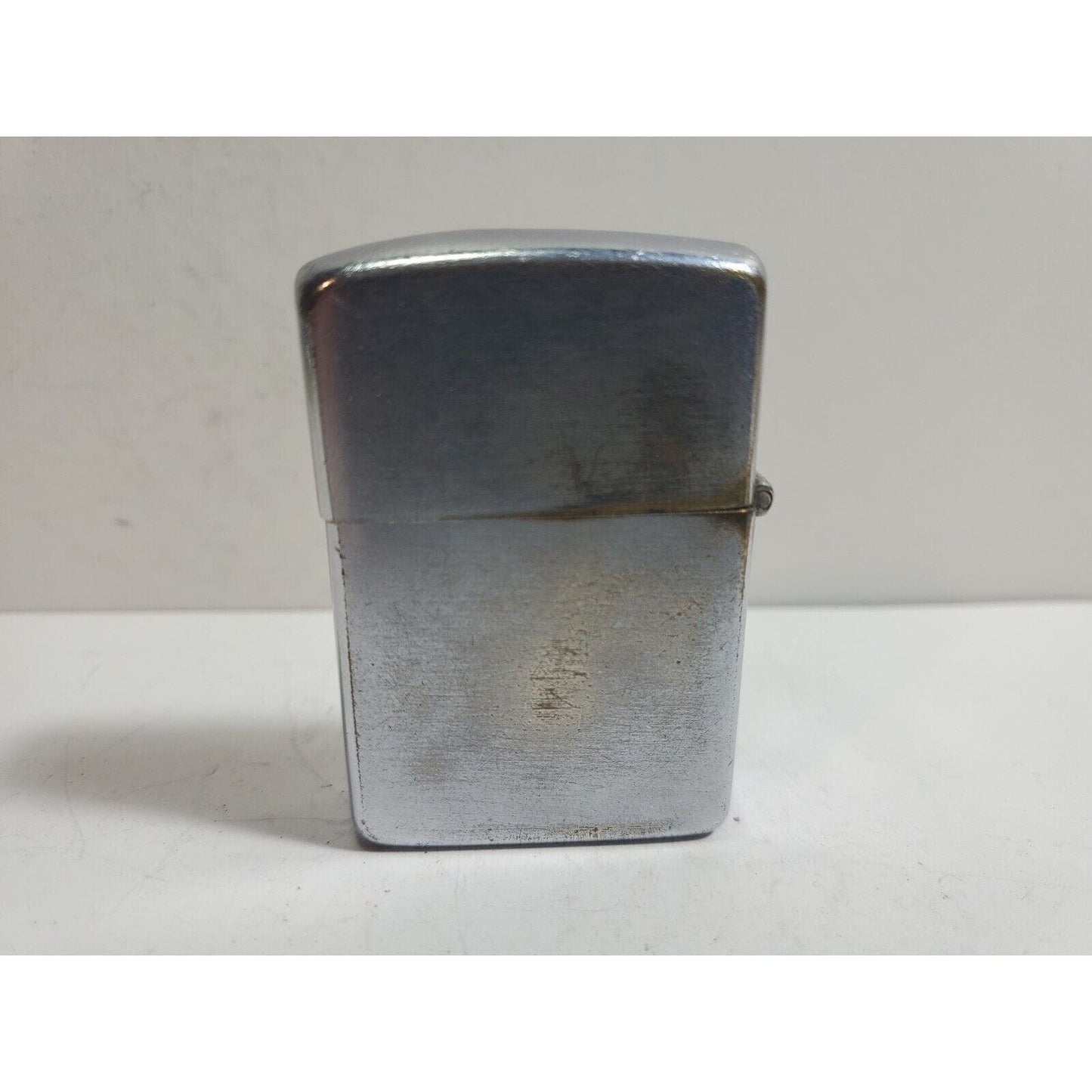 Vintage "Lockheed Aircraft" Logo Zippo Lighter Pat # 2042695 3 Barrel Hinge