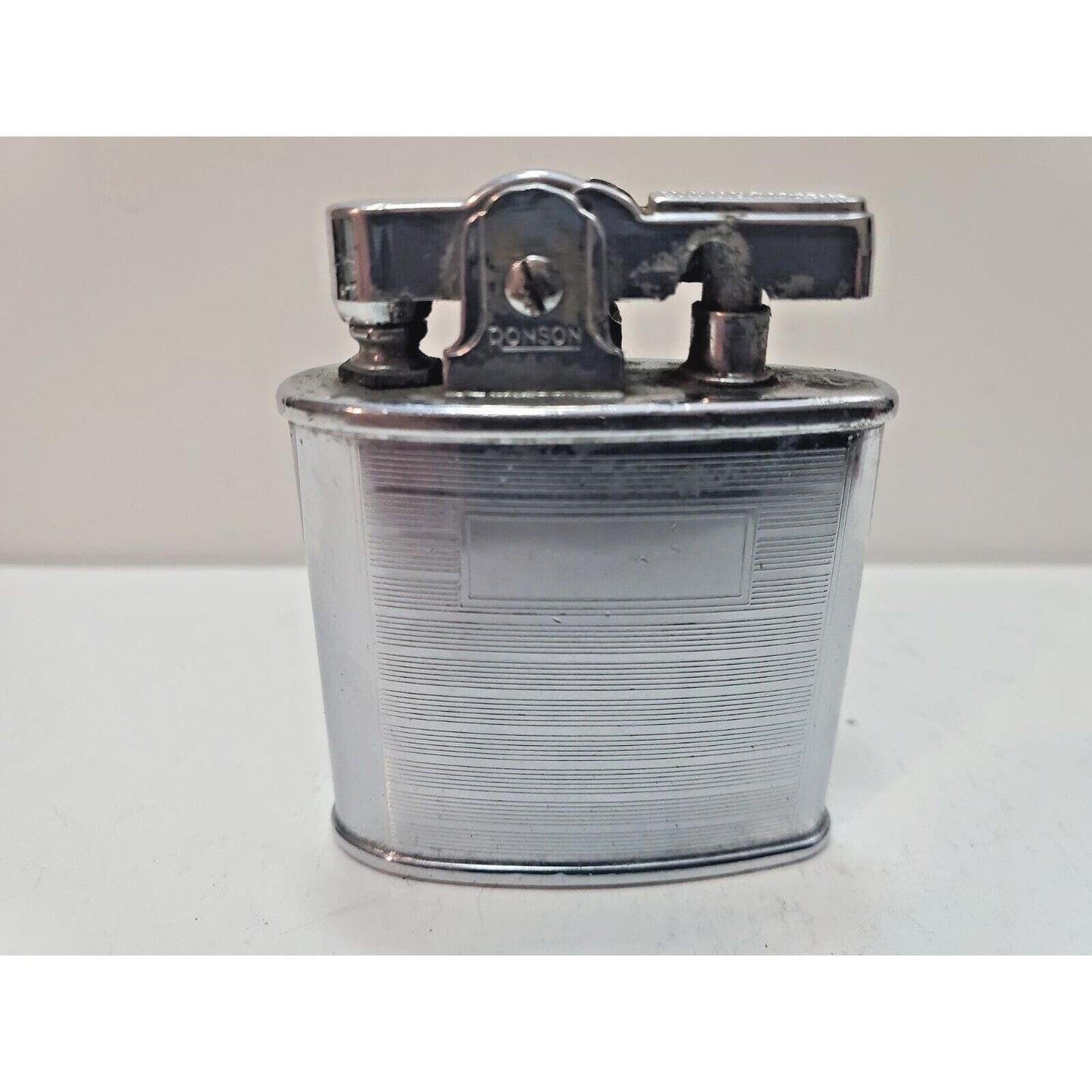 Vintage Ronson Art Metal Works Art Deco Maximus Lighter 6181/26