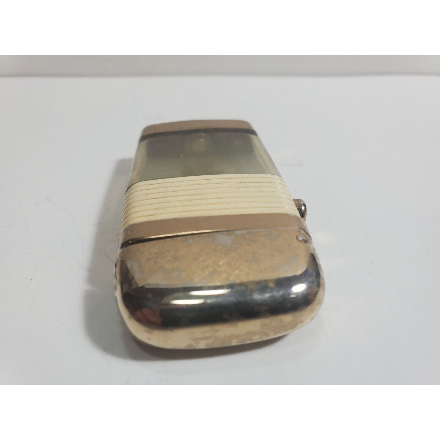 Working Vintage SCRIPTO VU-LIGHTER Bullet Hole 1112/29