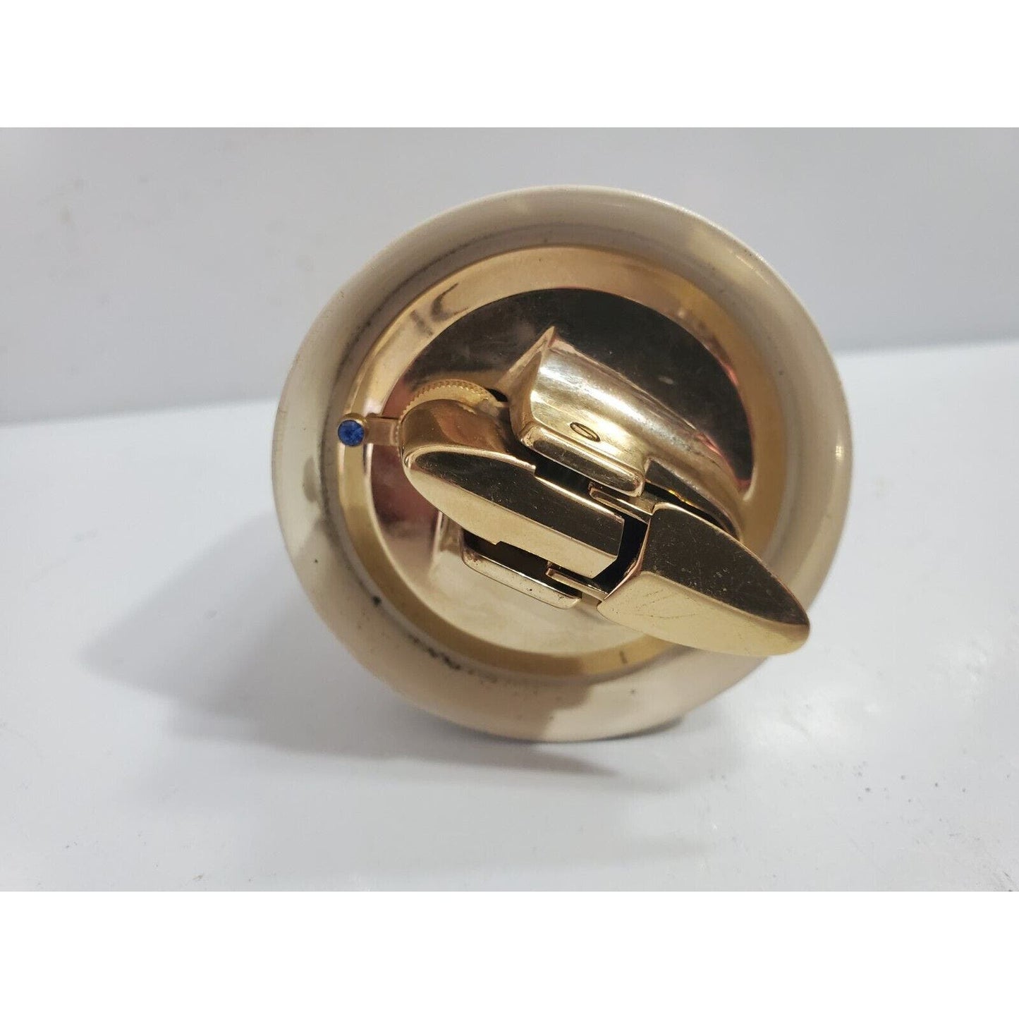 Vintage Working Ronson Table Lighter Varaflame Bell / USA Made 5067/13