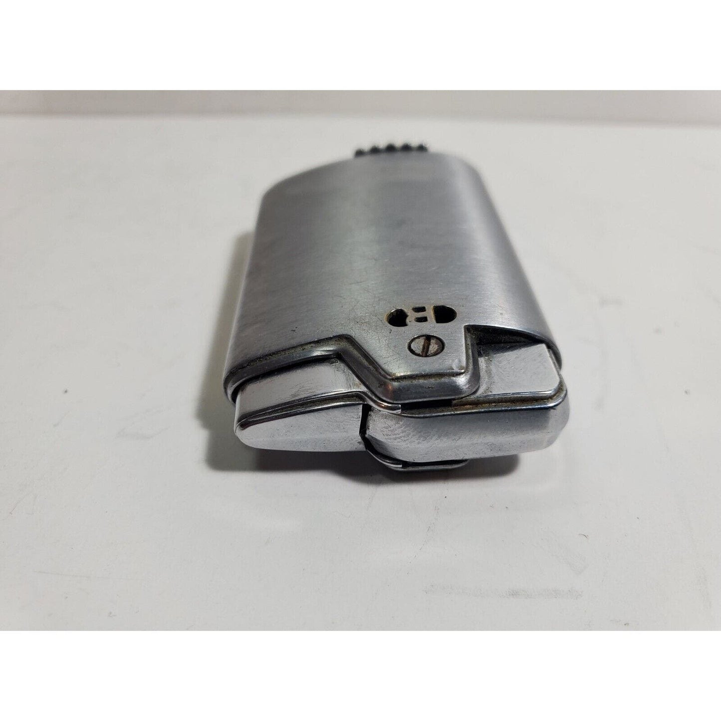 Vintage Working Ronson Capri Lighter Silver 5892/26