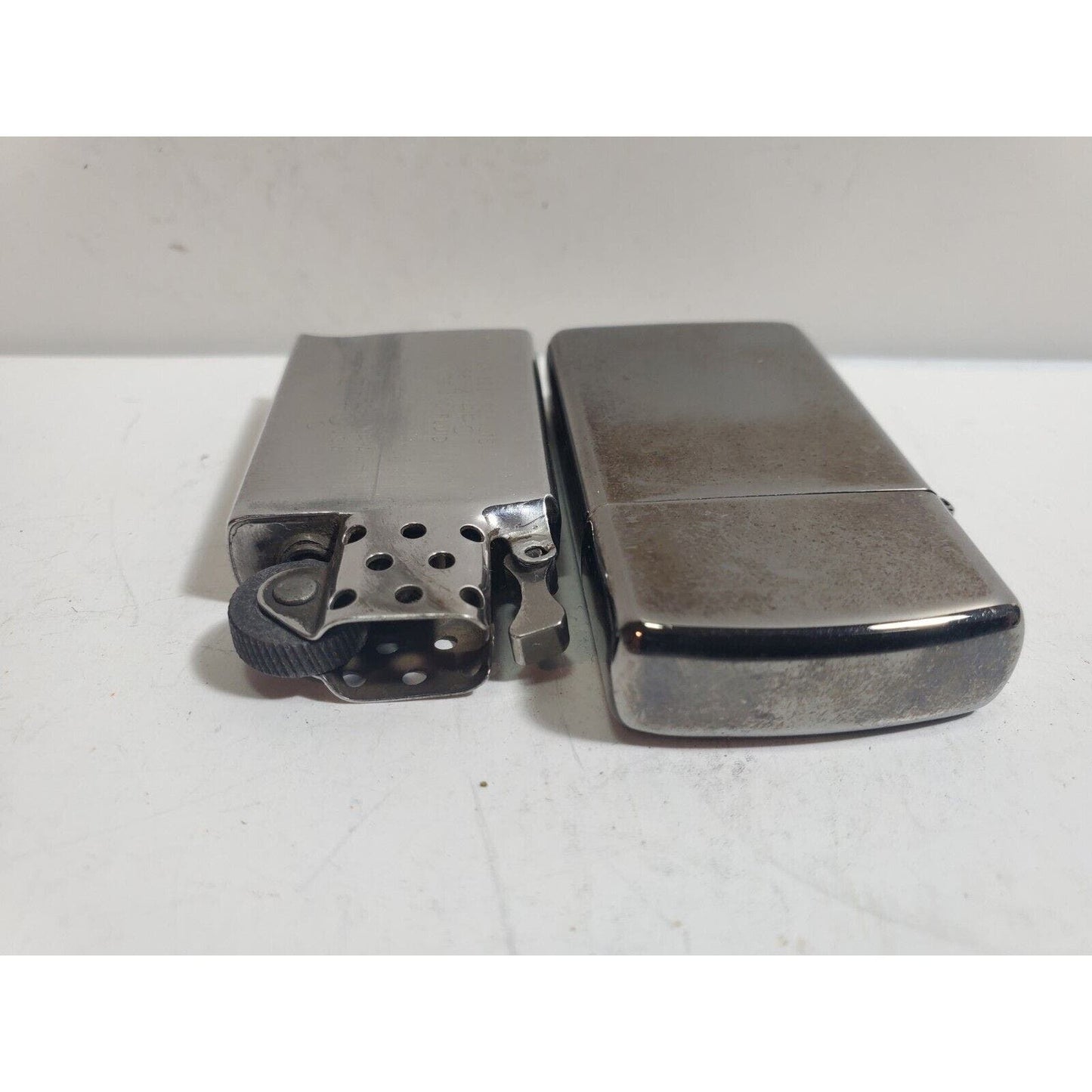 VINTAGE WORKING 1993 HIGH POLISH ZIPPO LIGHTER 6043/33 Restored By Zippo.