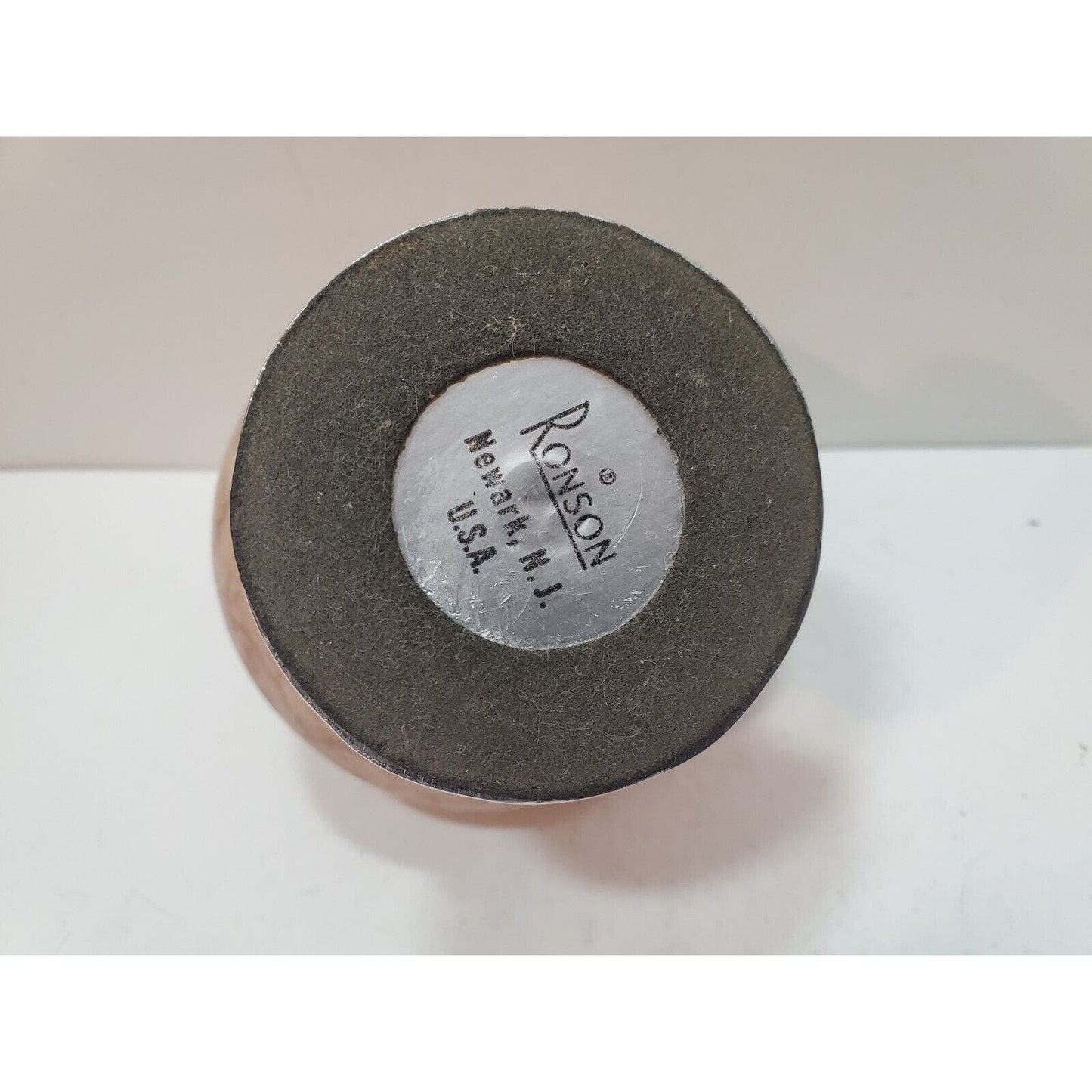 Working Vintage Ronson NORDIC Italian Marble Table Lighter Silver 6202/13