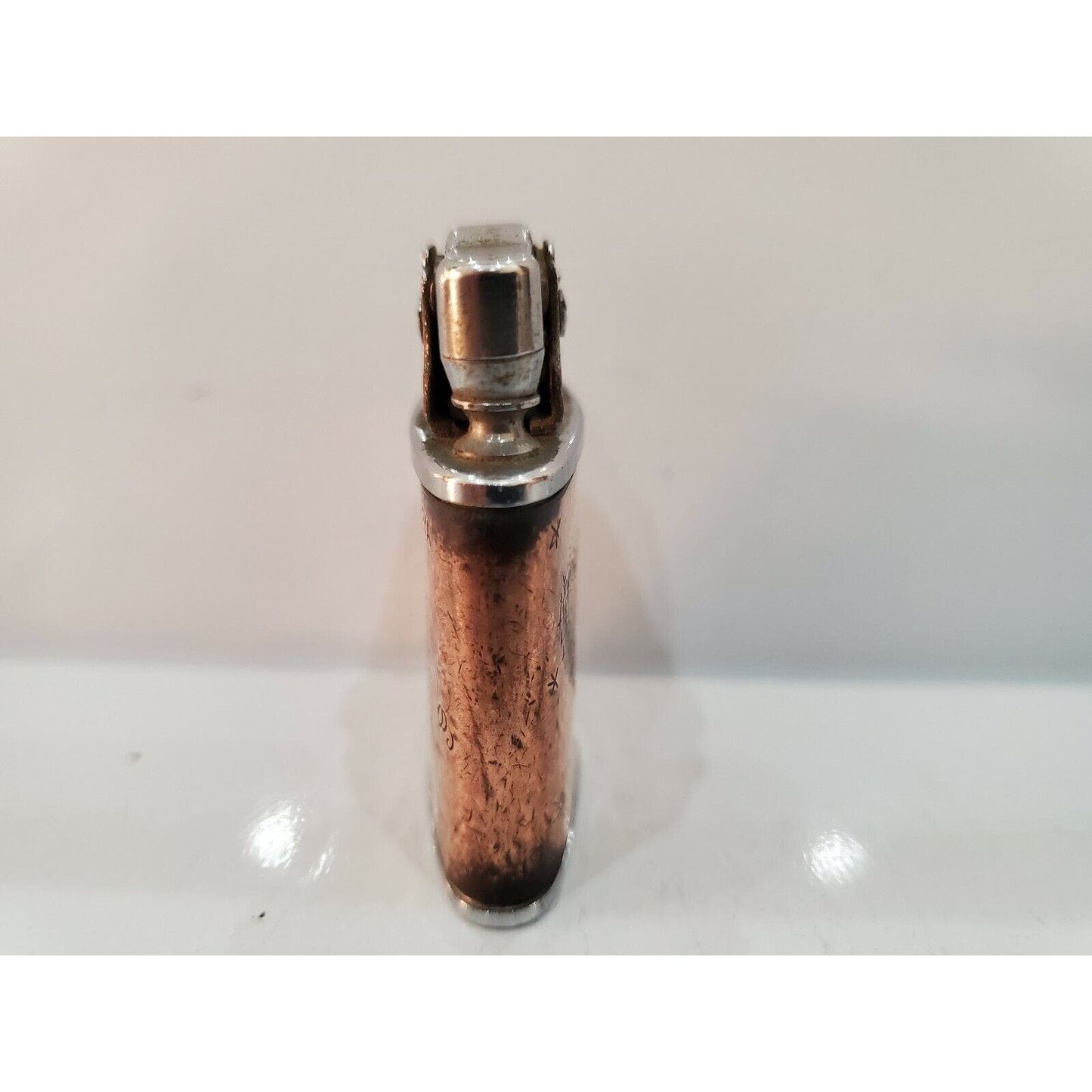 Vintage Working Aztec CALENDAR MAYO RANSOM Lighter 1321.32